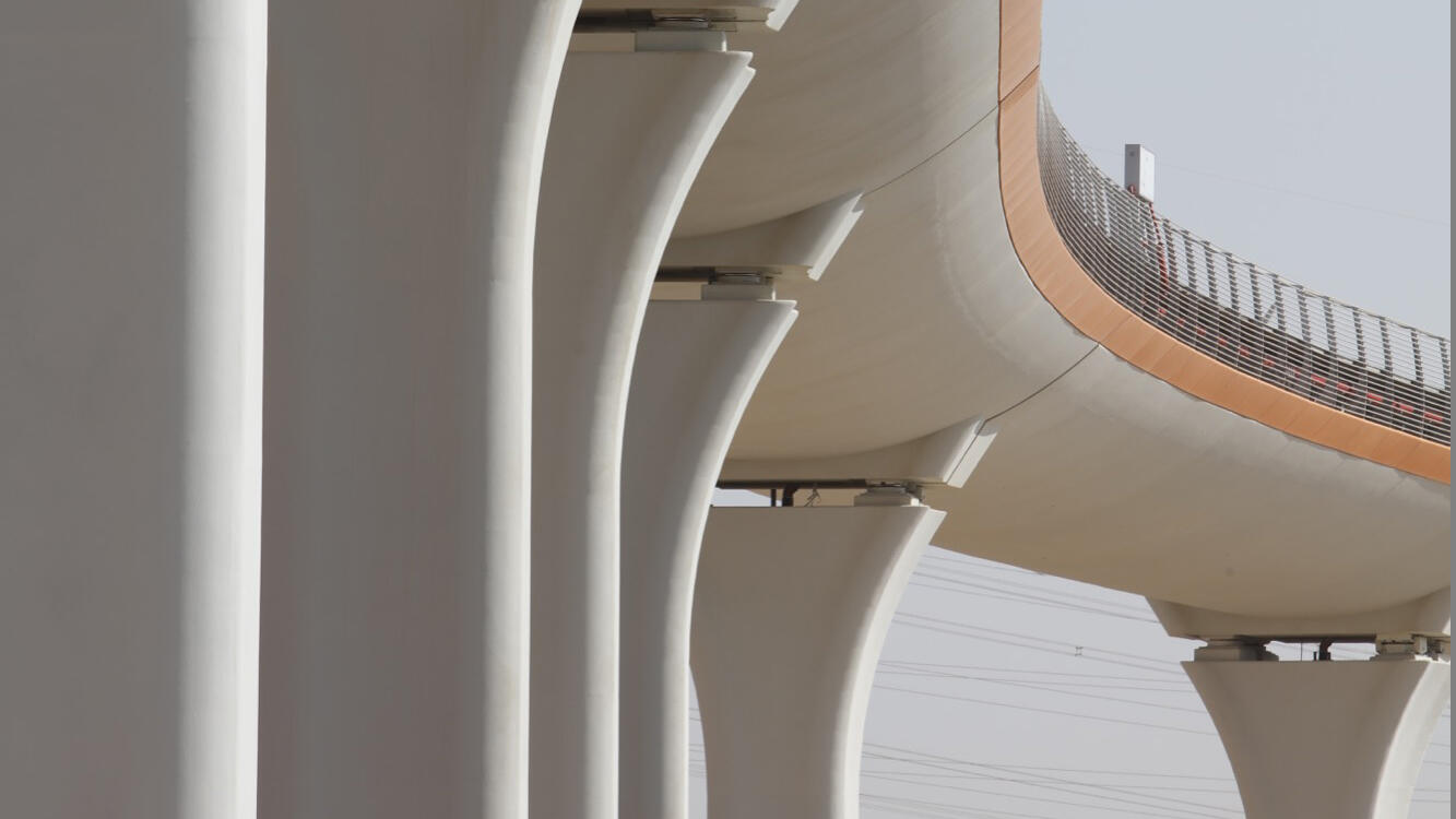 AERIAL STRUCTURES. RIYADH METRO LINE 3, Saudi Arabia | Arenas&Asociados
